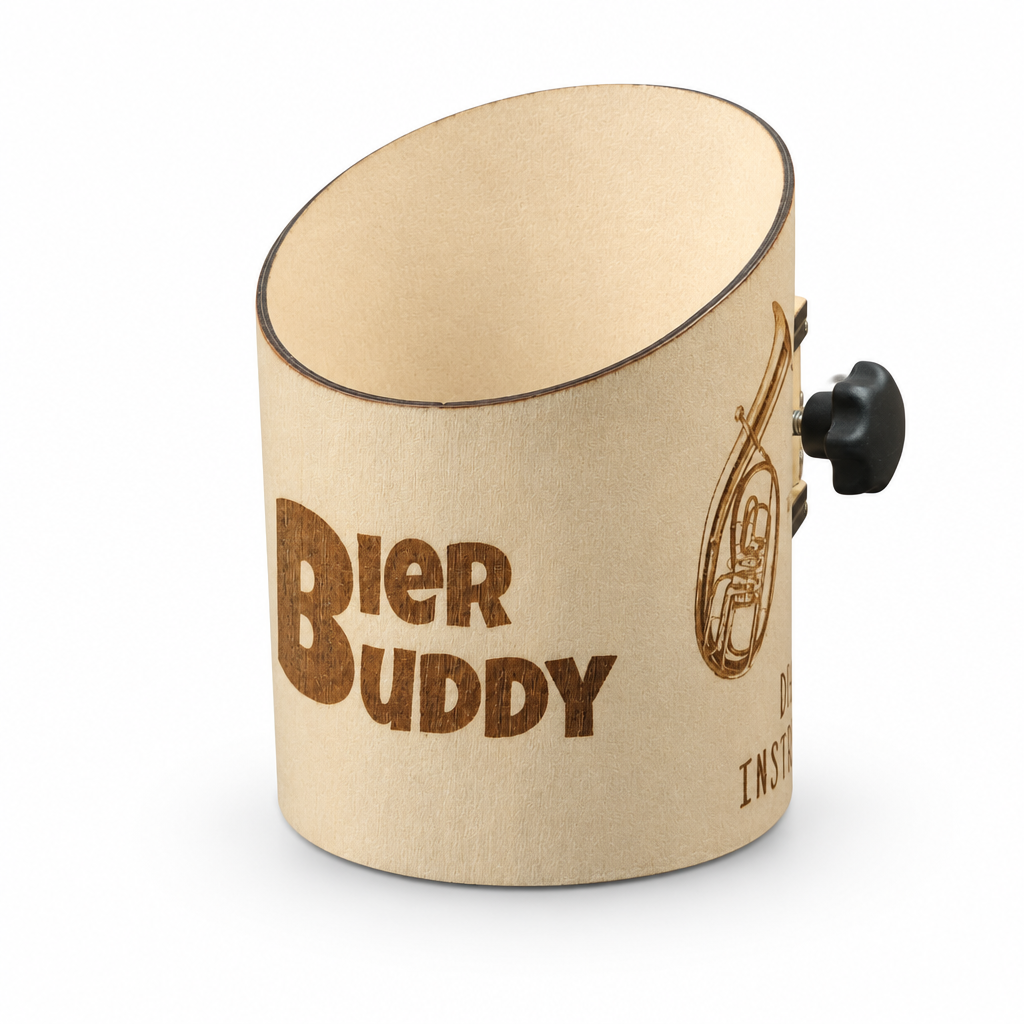 BierBuddy - Dein Personalisierter Getränkehalter für den Notenständer